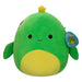 Squishmallows Original 12-Inch - Lars the Neon Green Turtle with Neon Tie-Dye Shell Plush