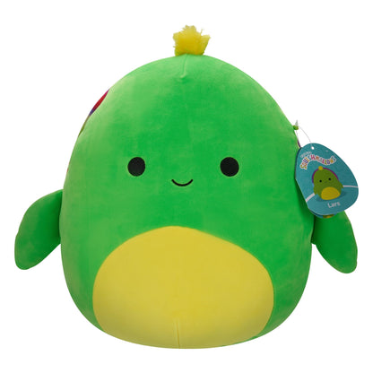 Squishmallows Original 12-Inch - Lars the Neon Green Turtle with Neon Tie-Dye Shell Plush