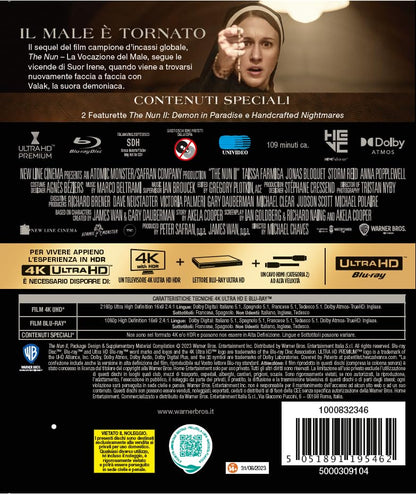 NUN 2, THE (4K Ultra HD + Blu-Ray)