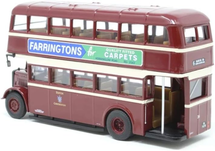 Corgi OM43917B Guy Utility Bus Burton Corporation - 6 Calais Rd via Station and Belvedere Road