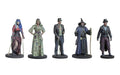 Bassett-Lowke BL8010 Steampunk pasajeros de pie Pack 1, 5 Figuras (sin Pintar), Color, Talla única