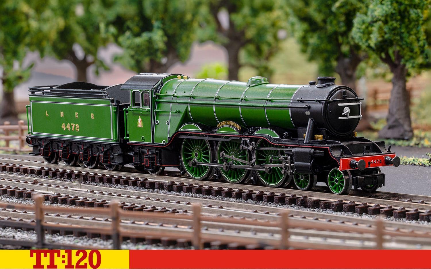 Hornby TT:120 Modelleisenbahn TT3004M LNER Klasse A1 4-6-2 4472 'Flying Scotsman' - Era 3 Lokomotiven
