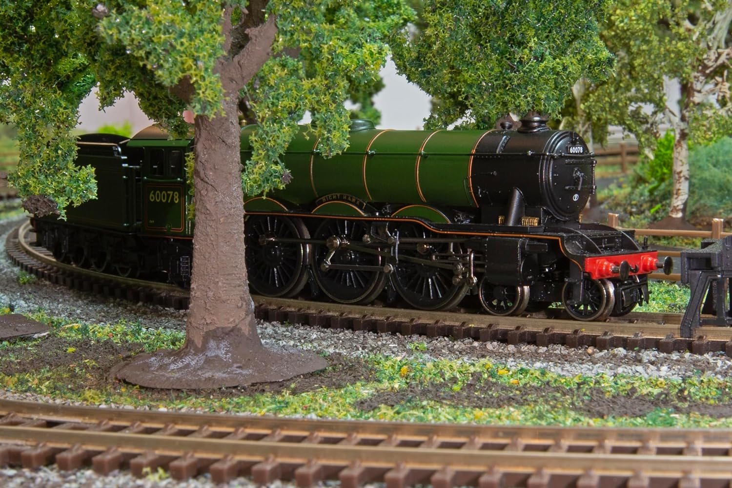 Hornby TT:120 Modelleisenbahn TT3005M BR-Klasse A3 4-6-2 60078 'Night Hawk' - Era 4 Lokomotiven
