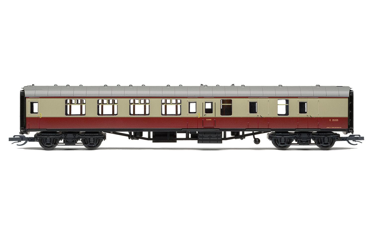 Hornby TT:120 Model Railway TT4006A BR Mk1 Freno Segundo E35335, 4 y Packs de autocares, Color, Talla única