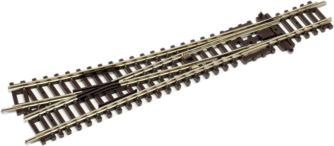 Hornby TT8009 Spur TT rechte Weiche, 166 mm, 15° zusätzliche Gleisteile für Modelleisenbahn-Sets, Gleisteile für Spielzeugeisenbahnen, beinhaltet:1x631 mm rechte Weiche Hobbys für Männer Maßstab 1:120