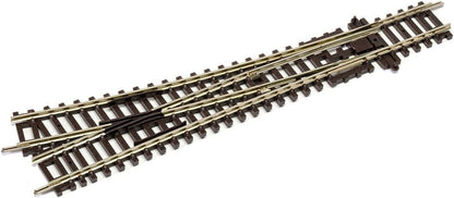 Hornby TT8009 Spur TT rechte Weiche, 166 mm, 15° zusätzliche Gleisteile für Modelleisenbahn-Sets, Gleisteile für Spielzeugeisenbahnen, beinhaltet:1x631 mm rechte Weiche Hobbys für Männer Maßstab 1:120