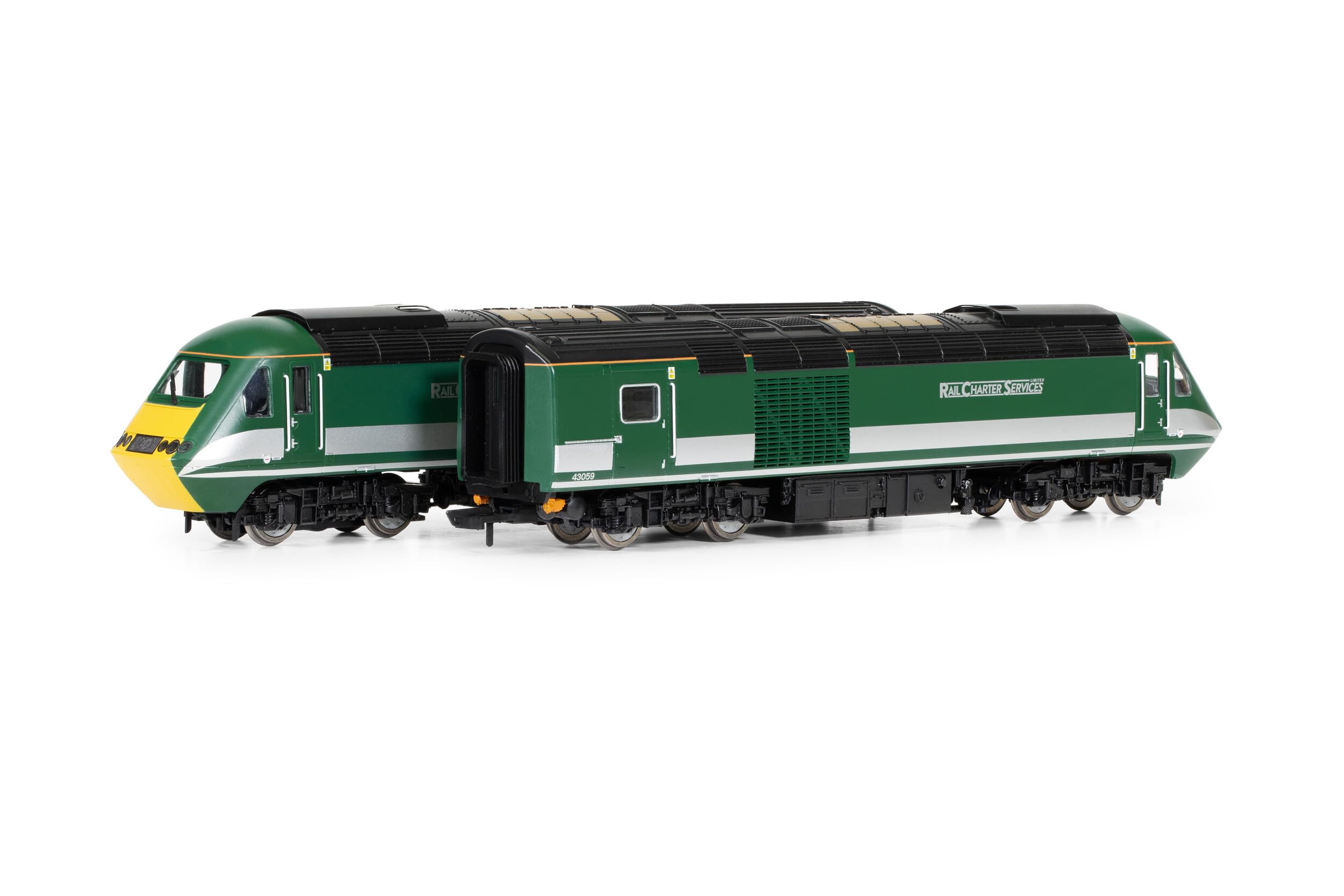 Hornby R30204 Rail Charter Services HST Train Pack - Era 11 Diesel Lokomotive Modelleisenbahn Zug 00 Spur