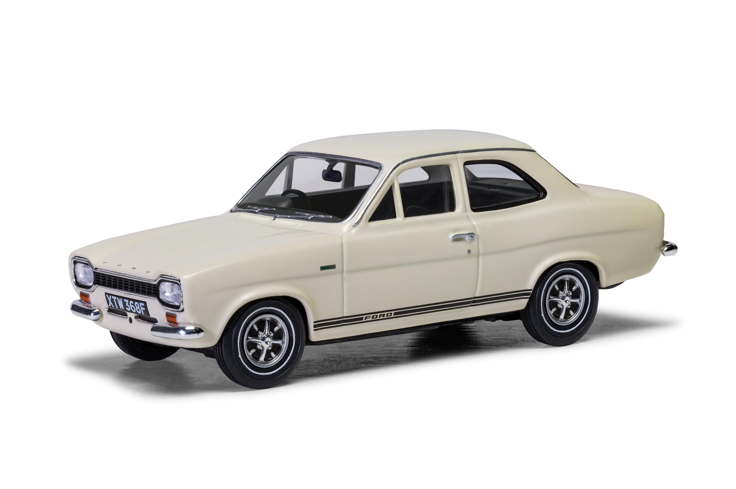 Corgi VA09532 Ford-Escort-Mki-Zwillings-Cam, Ermine-Weiß (Ford Press Car) Corgi – Vanguards Die-Cast Sammlermodell