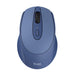 Trust Zaya Rechargeable Wireless Mouse for Laptop, 800-1600 DPI, RF 2.4GHz, Storable USB Micro Receiver, For Left and Right Hand Users, Compact Optical Computer Mouse for PC, Mac, Home Office - Blue