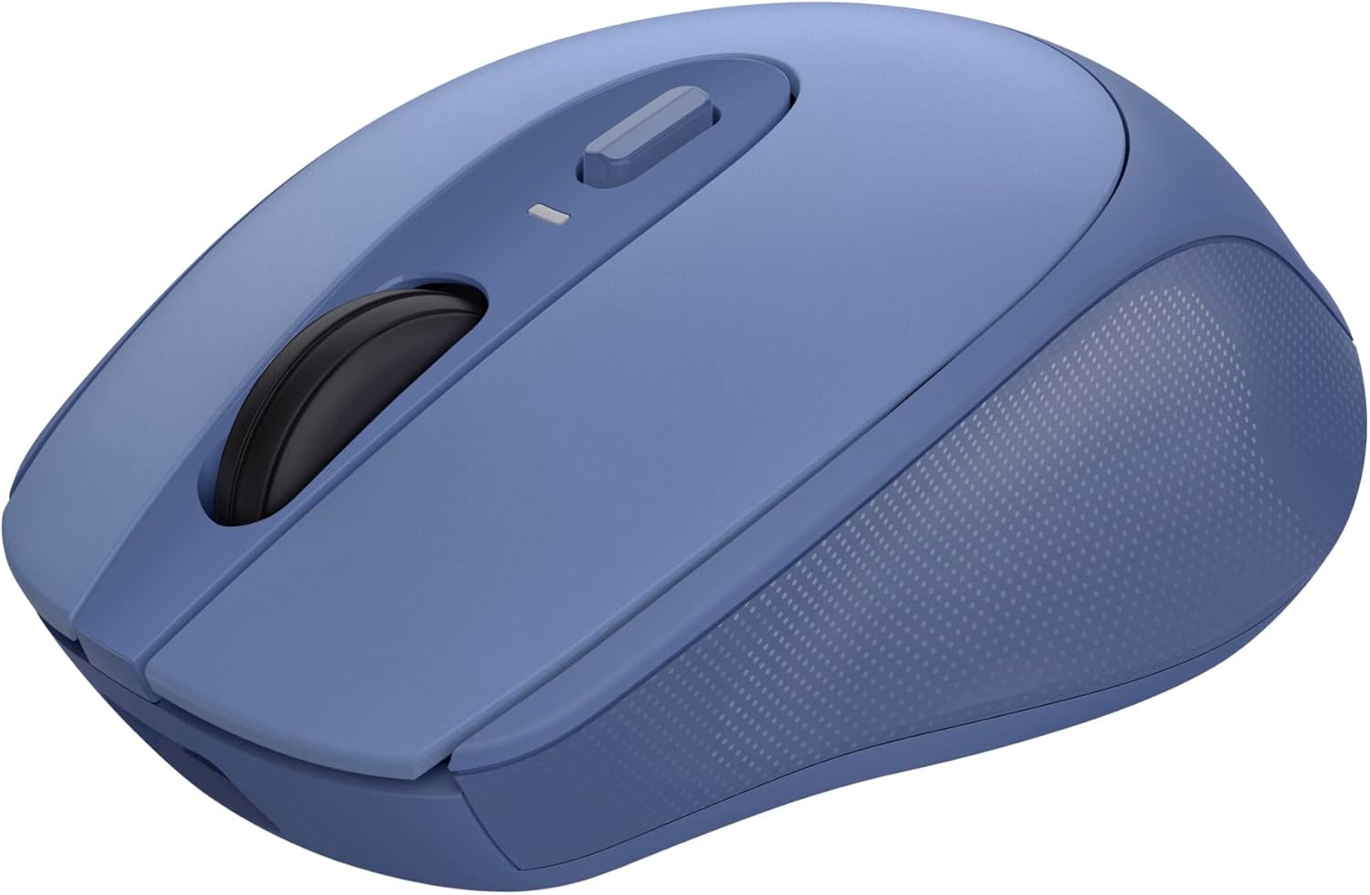 Trust Zaya Rechargeable Wireless Mouse for Laptop, 800-1600 DPI, RF 2.4GHz, Storable USB Micro Receiver, For Left and Right Hand Users, Compact Optical Computer Mouse for PC, Mac, Home Office - Blue