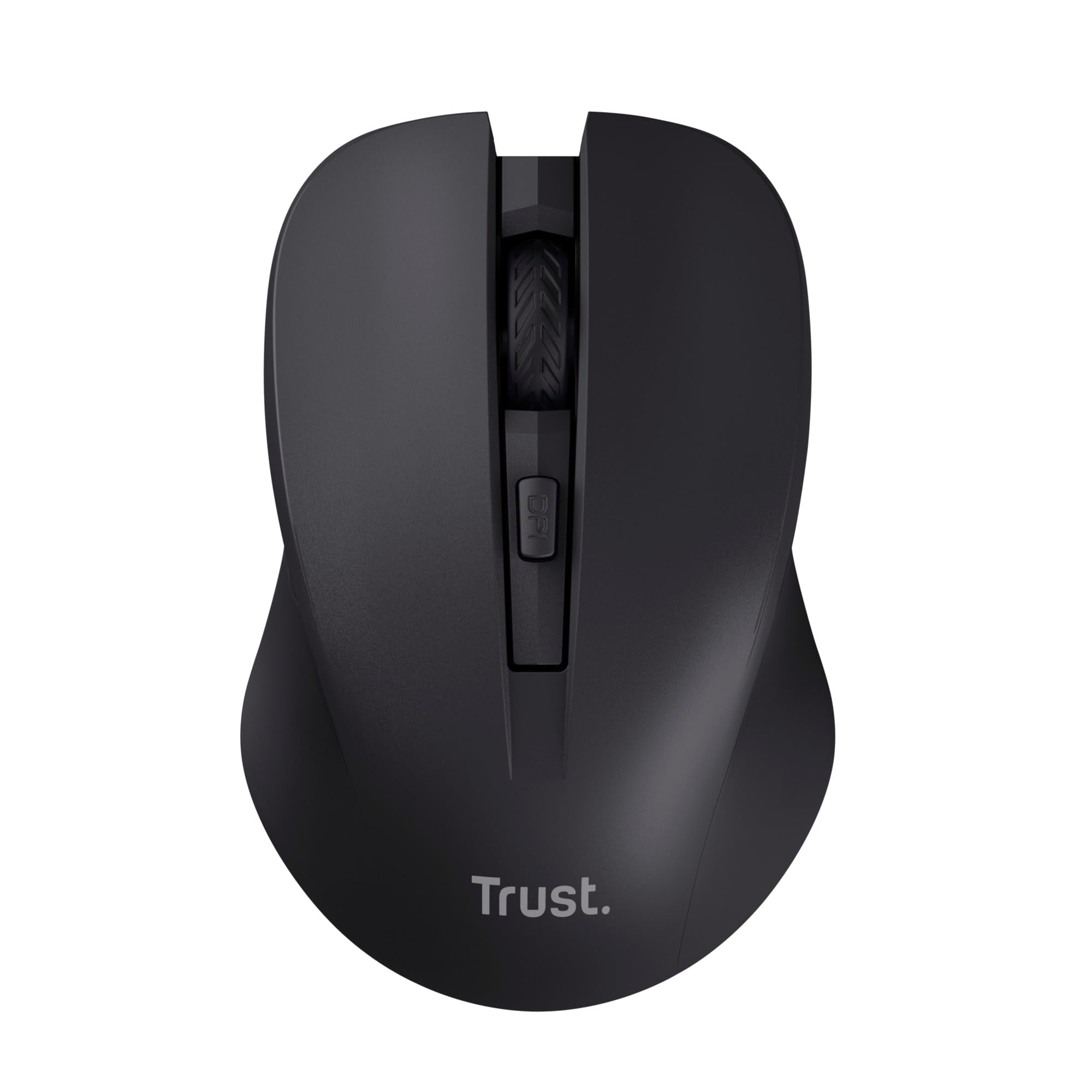 Trust Mydo Silent Wireless Mouse, 82% Recycled Plastics, 1000-1800 DPI, Storable USB Receiver, RF 2.4GHz, For Left and Right Hand Users, Quiet Optical Computer Mouse for PC, Laptop, Mac