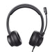 Trust Ayda On-Ear USB PC Headset with Mic, Lightweight Design, Adjustable Headband, 1.8m Cable, Wired Headphones with Microphone for Computer, Laptop, Mac, Desktop, Home Office, Teams, Zoom - Black