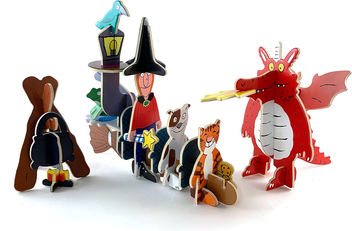 PLAYPRESS Room on the Broom Pop-out Playset