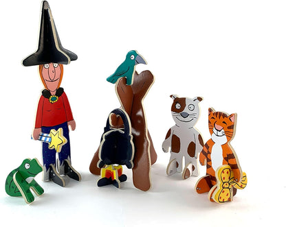 PLAYPRESS Room on the Broom Pop-out Playset