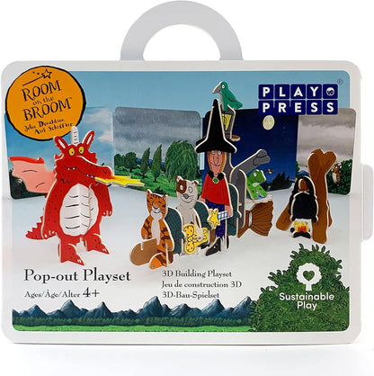 PLAYPRESS Room on the Broom Pop-out Playset