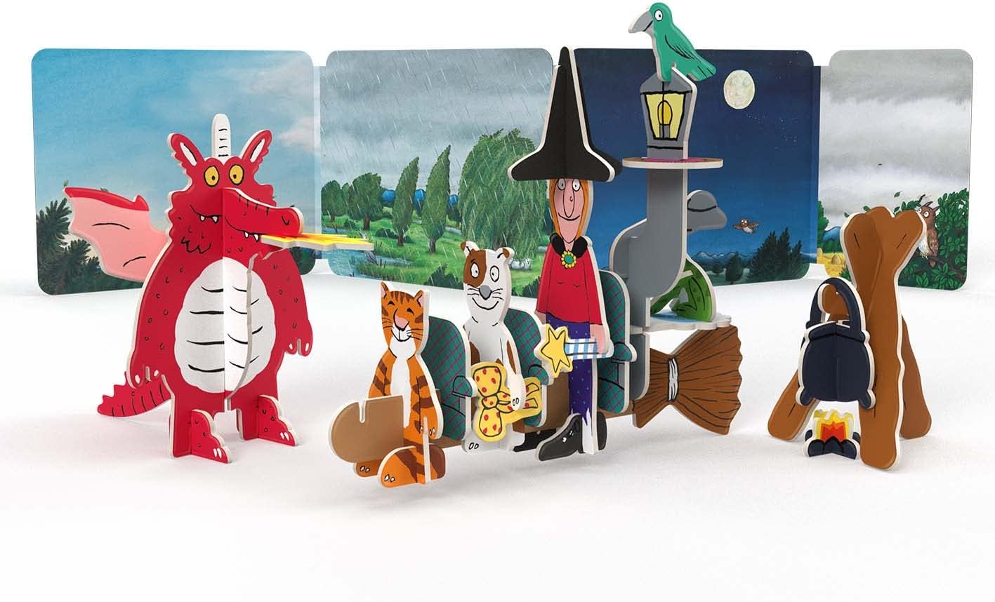 PLAYPRESS Room on the Broom Pop-out Playset