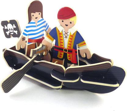 PLAYPRESS Pirate Island Playset