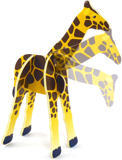 PLAYPRESS Savannah Animals Eco-friendly Children's Toy Playset. Includes 13 Animals