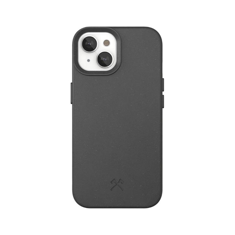 Woodcessories - Organic Case, Mobile Phone Case Compatible with iPhone 15 Case Black - Sustainable from Plants