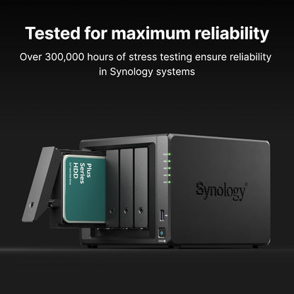 Synology, HAT3310, 8TB, 3.5" SATA Home User HDD, MTTF 1 Million Hours
