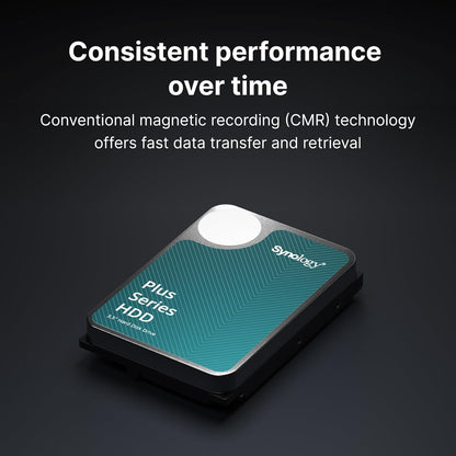 Synology, HAT3310, 8TB, 3.5" SATA Home User HDD, MTTF 1 Million Hours