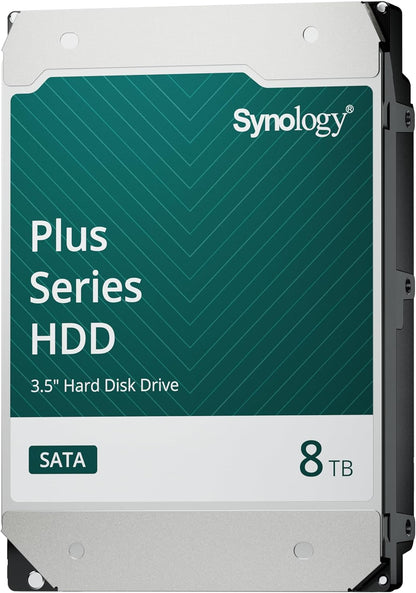 Synology, HAT3310, 8TB, 3.5" SATA Home User HDD, MTTF 1 Million Hours