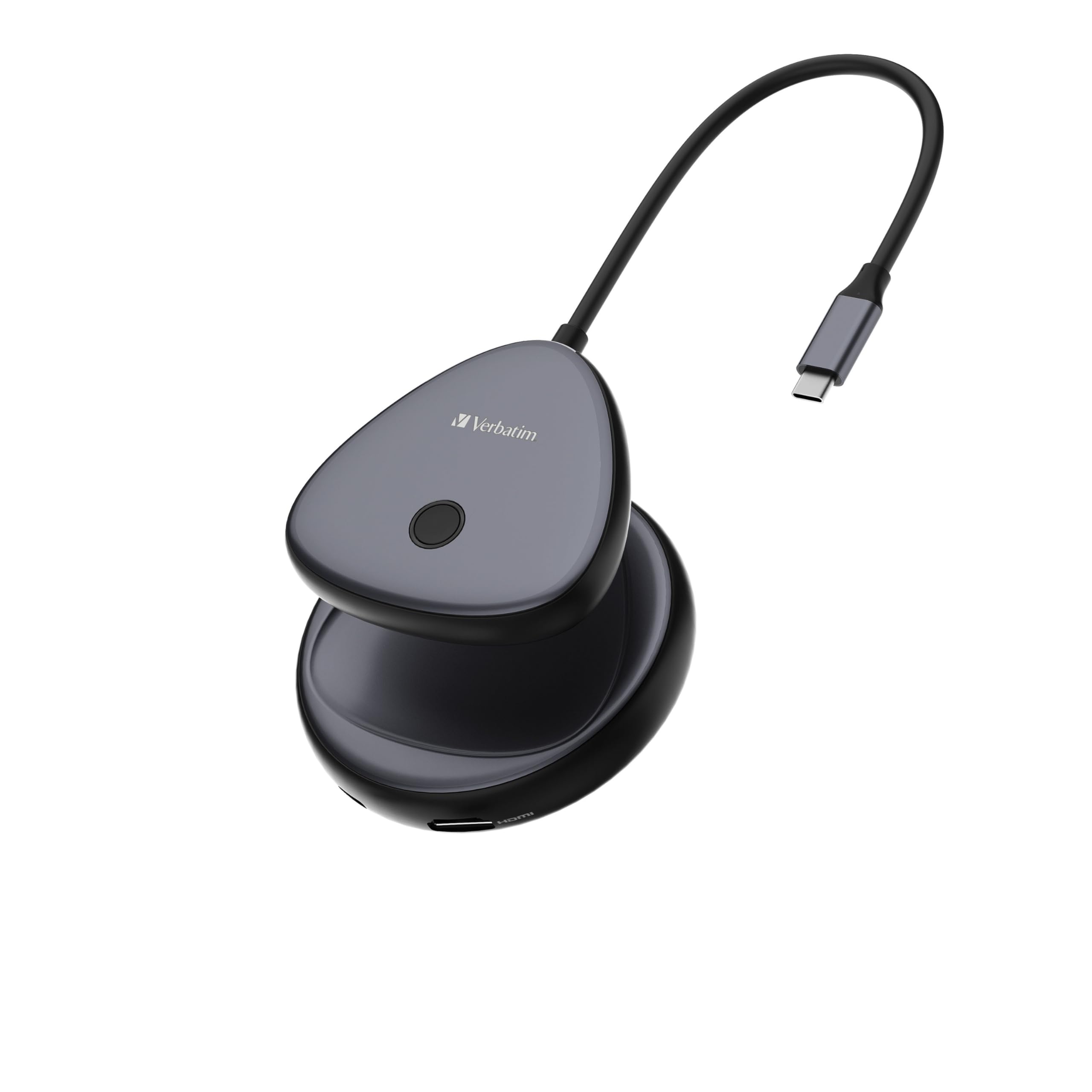 Verbatim Trasmettitore e ricevitore wireless HDMI 4K per streaming, trasmissione video/audio, extender wireless HDMI per laptop, PC, smartphone a TV, monitor