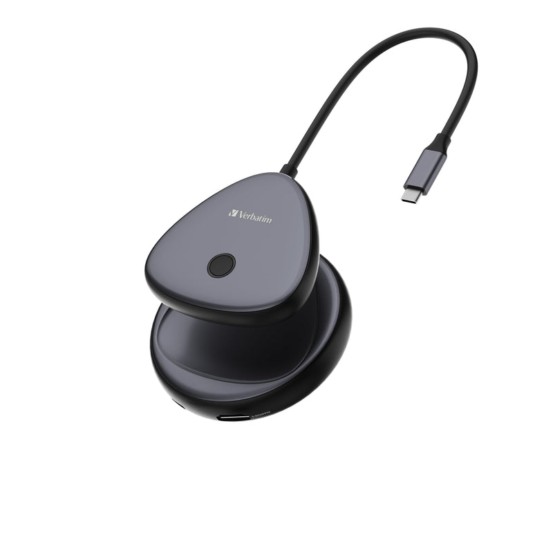 Verbatim Trasmettitore e ricevitore wireless HDMI 4K per streaming, trasmissione video/audio, extender wireless HDMI per laptop, PC, smartphone a TV, monitor