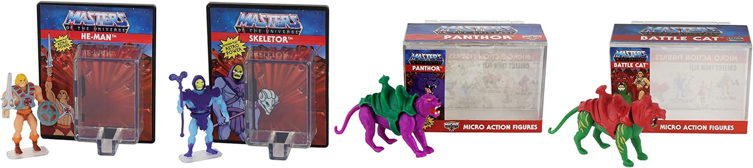 World's Smallest Masters of The Universe Micro Figures Exclusive Collectors Set, Multi