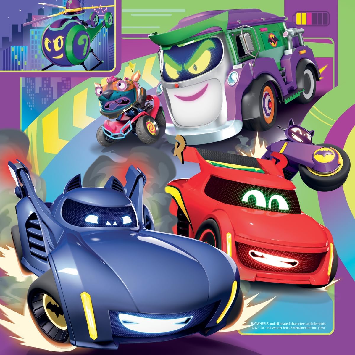 Ravensburger Batman Batwheels Jigsaw Puzzle for Kids Age 3 Years Up - 35 Pieces-Educational Toddler Toys and Games