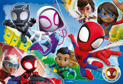 Ravensburger Marvel Spidey & His Amazing Friends Spiderman Jigsaw Puzzle for Kids Age 3 Years Up - 35 Pieces - Educational Toddler Toys and Games