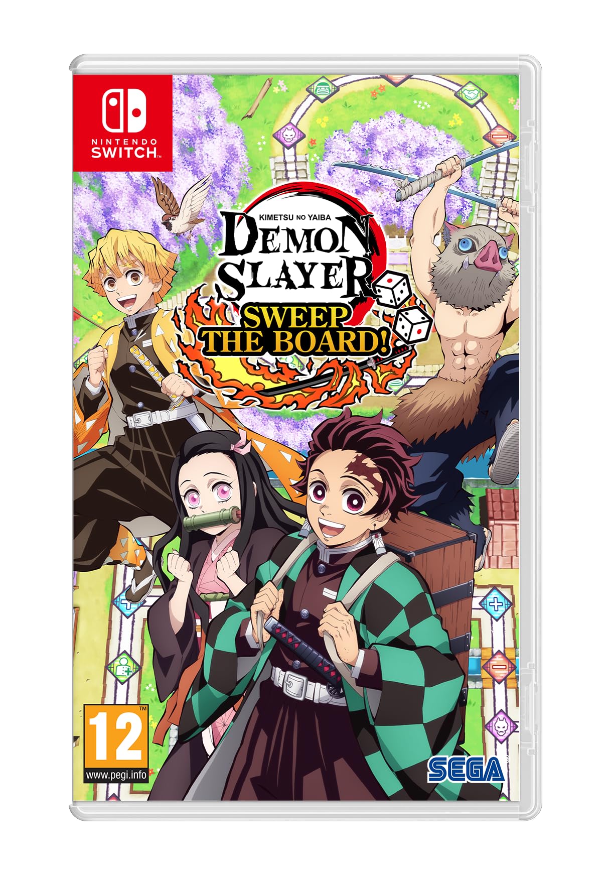 Demon Slayer -Kimetsu no Yaiba- Sweep the Board! (Nintendo Switch