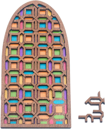 Project Genius TG414 Cathedral Door Puzzle, Multicolor, One Size
