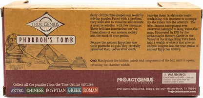 Project Genius TG403 Pharoh's Tomb Brain Teaser, Brown