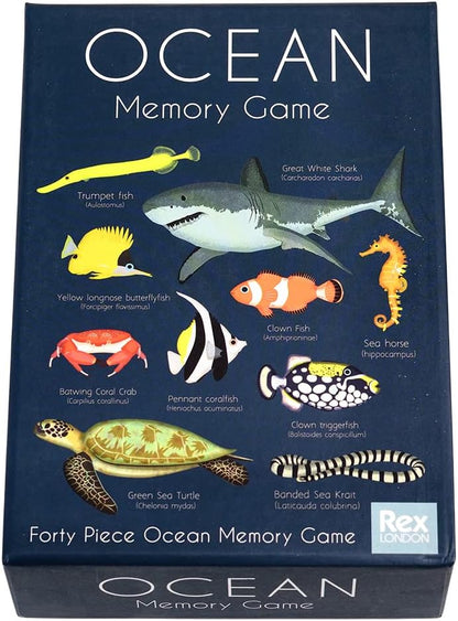 Rex London Children's Ocean Memory Game (40 Pieces