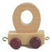 Childrens Personalised Wooden Alphabet Letter Train A-Z Name Set All Letters Available (Letter O)