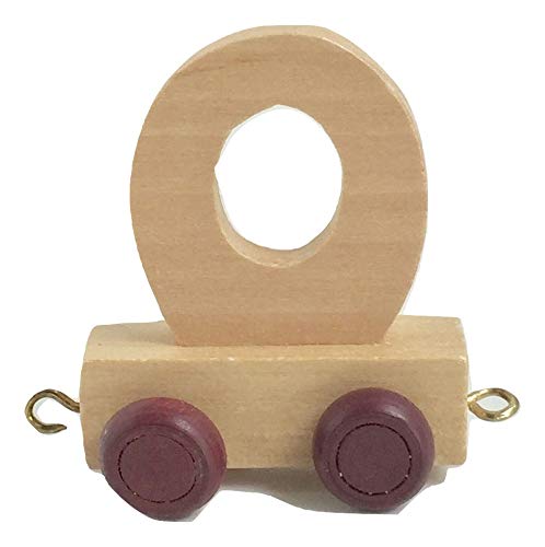 Childrens Personalised Wooden Alphabet Letter Train A-Z Name Set All Letters Available (Letter O)
