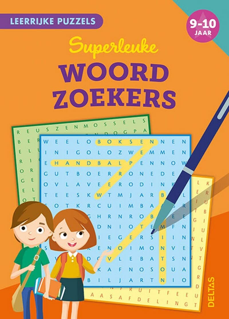 Leerrijke puzzels - Superleuke woordzoekers (9-10 j.) (Leerrijke puzzels, 0)