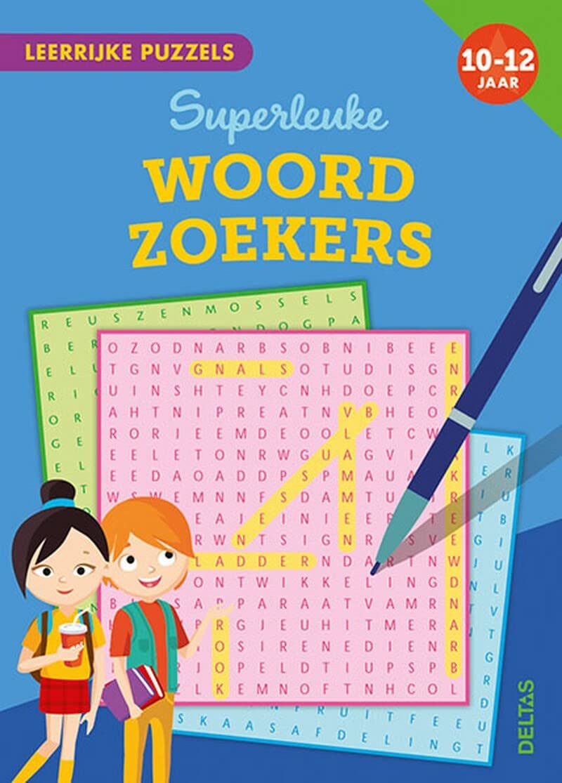 Leerrijke puzzels - Superleuke woordzoekers (10-12 j.) (Leerrijke puzzels, 0)