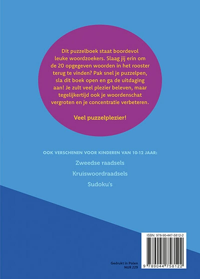 Leerrijke puzzels - Superleuke woordzoekers (10-12 j.) (Leerrijke puzzels, 0)