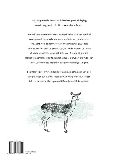 Stap voor stap dieren leren tekenen: modellenboek voor beginnende tekenaars