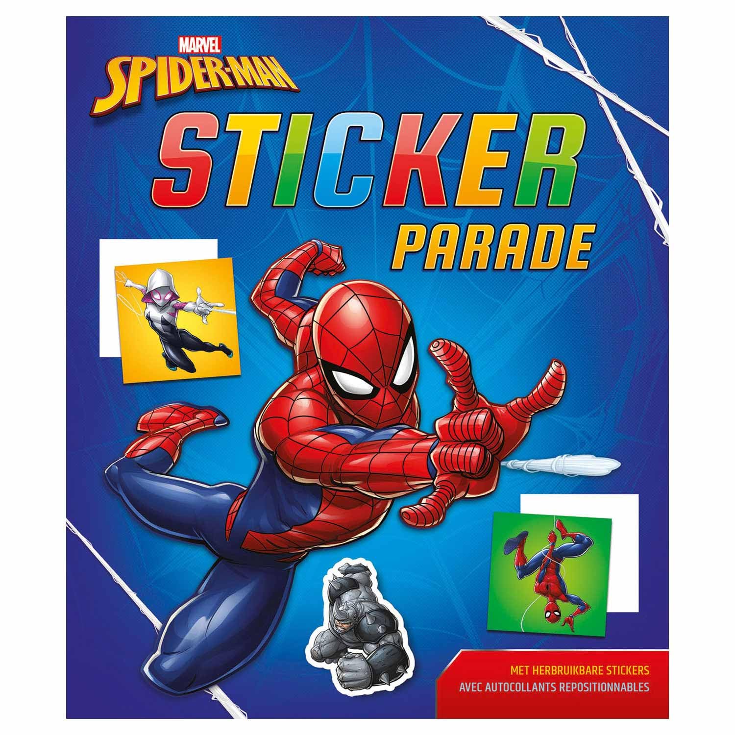 Marvel Spider-man Sticker Parade