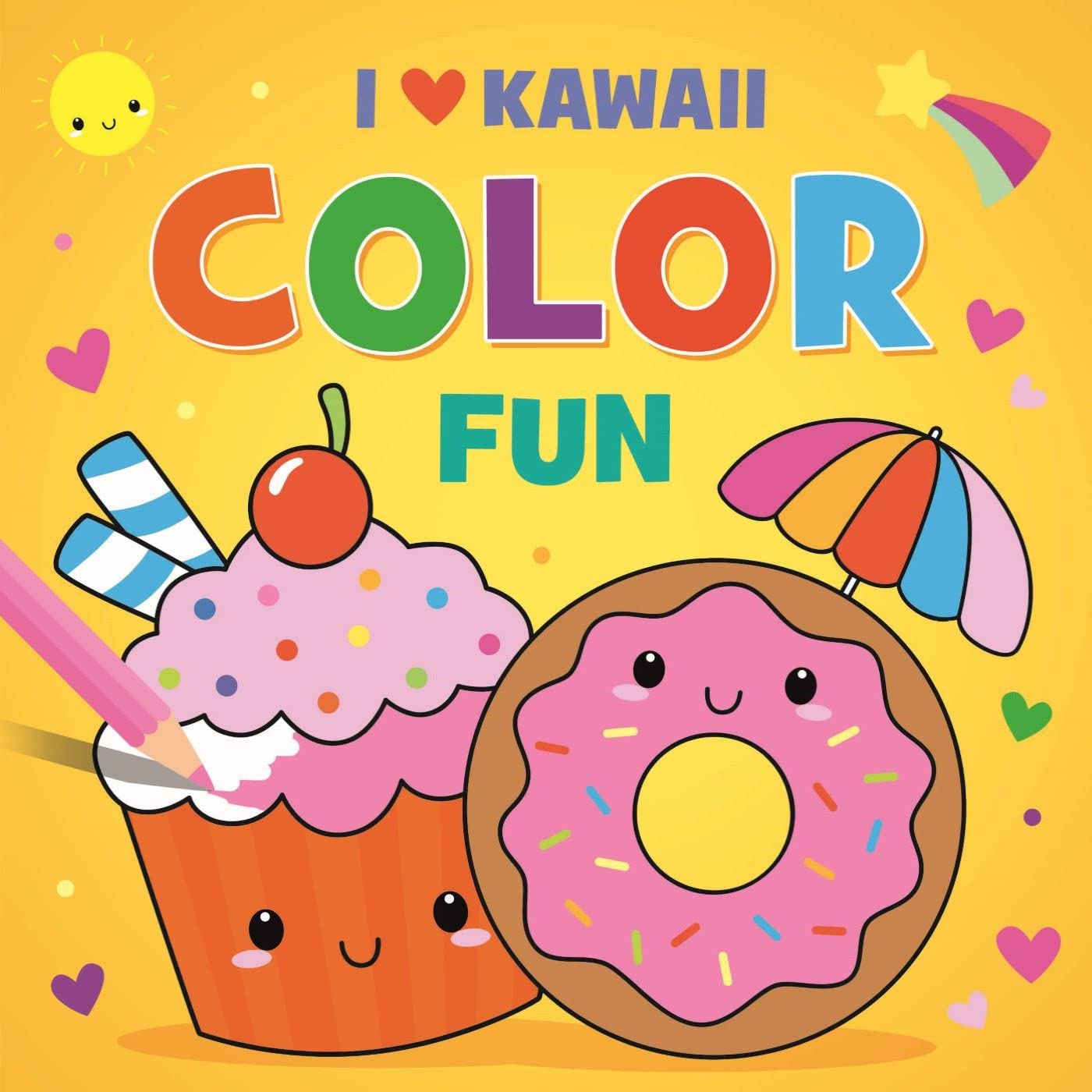 I Love Kawaii Color Fun