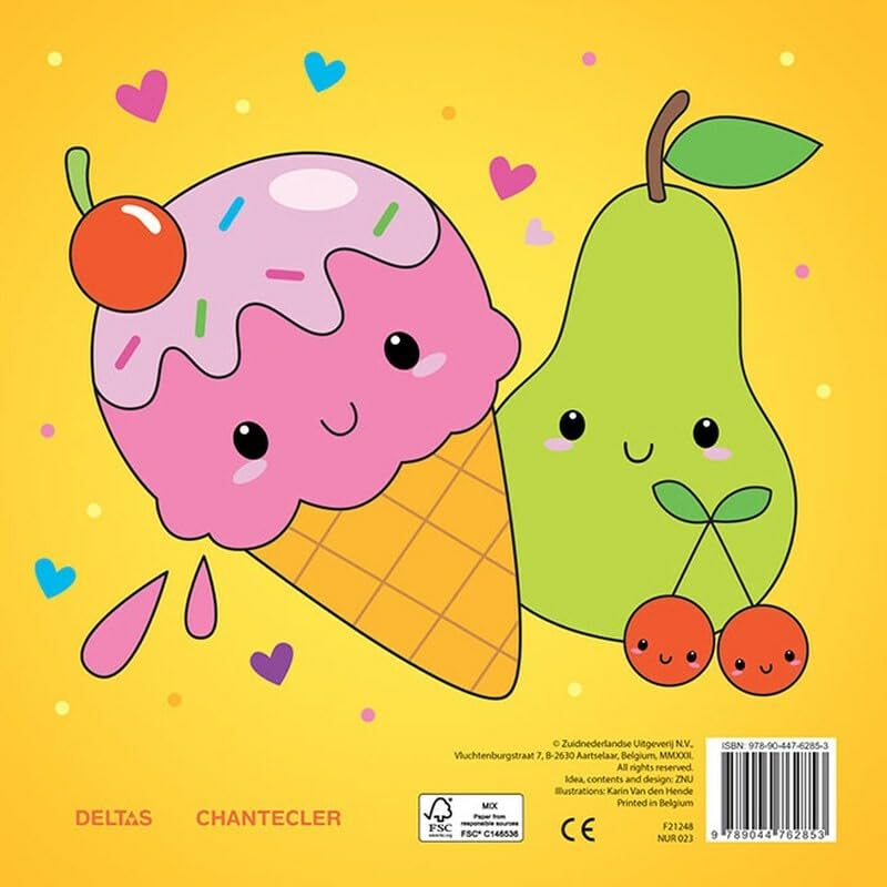 I Love Kawaii Color Fun