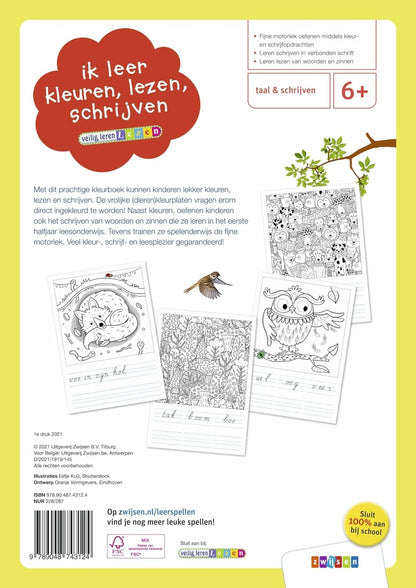 ik leer kleuren, lezen, schrijven (Veilig leren lezen edutainment