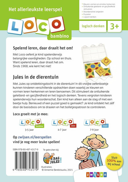 Loco Bambino Jules in de dierentuin