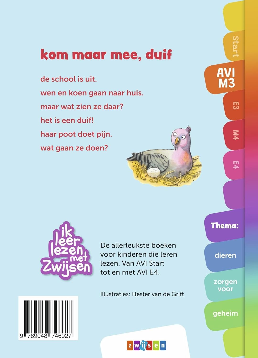 Kom maar mee, duif (Ik leer lezen met Zwijsen