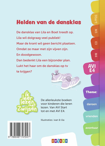 Helden van de dansklas (Ik leer lezen met Zwijsen