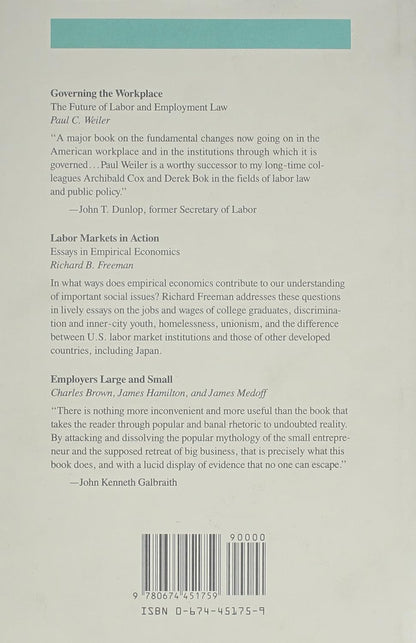 Industrial Restructuring with Job Security: The Case of European Steel (Economic Studies): 16 (Harvard Economic Studies