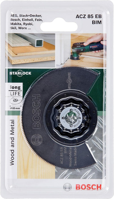 Bosch - Bim Segmentzaagblad Acz 85 Eb Wood & Metal 85 Mm - [Dutch Import]